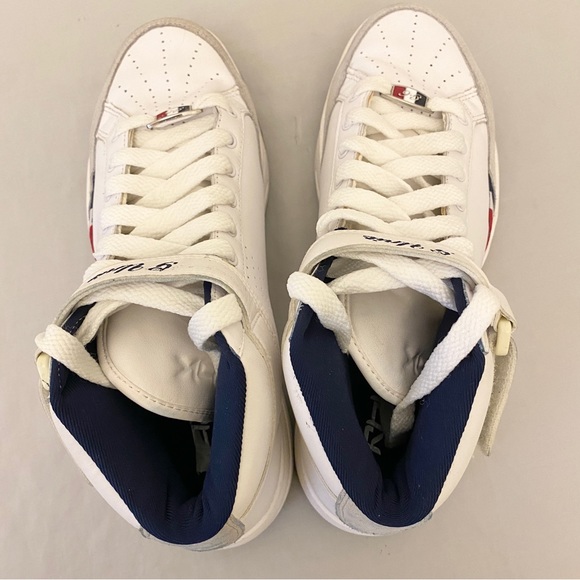 🚫SOLD🚫RBK G-Unit G6 Mid White Reebok Hip Hop 50 Cent Size 9 Shoes Sneakers - Picture 4 of 10